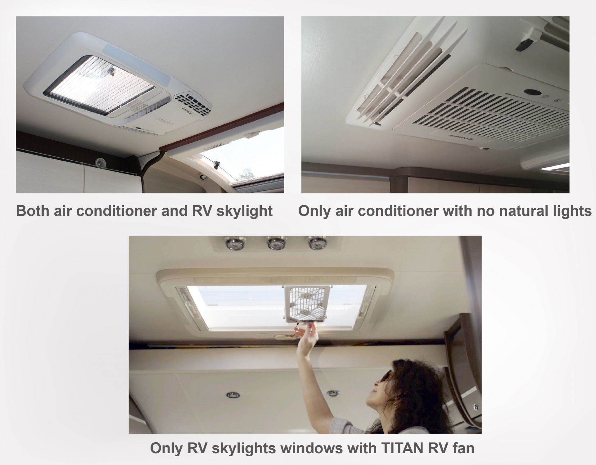 The problem of RV skylights or RV roof window